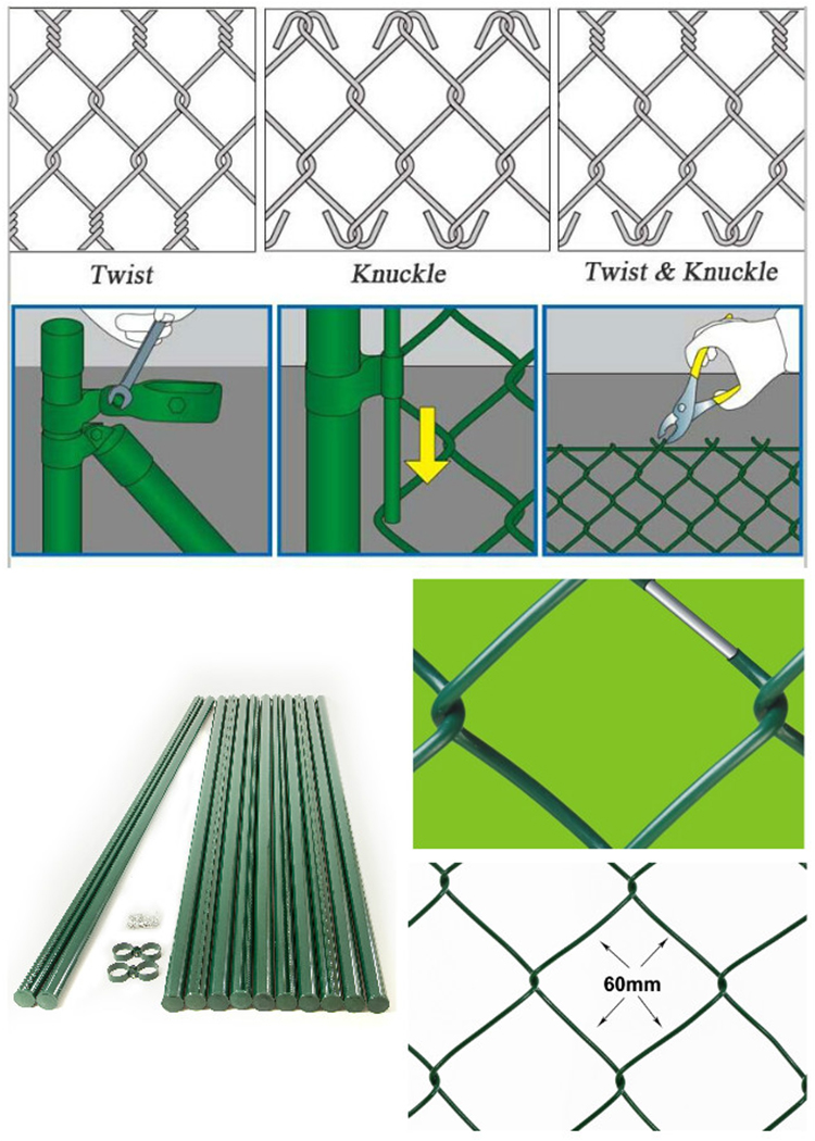 деталь ограждения звена цепи chain link fence detail