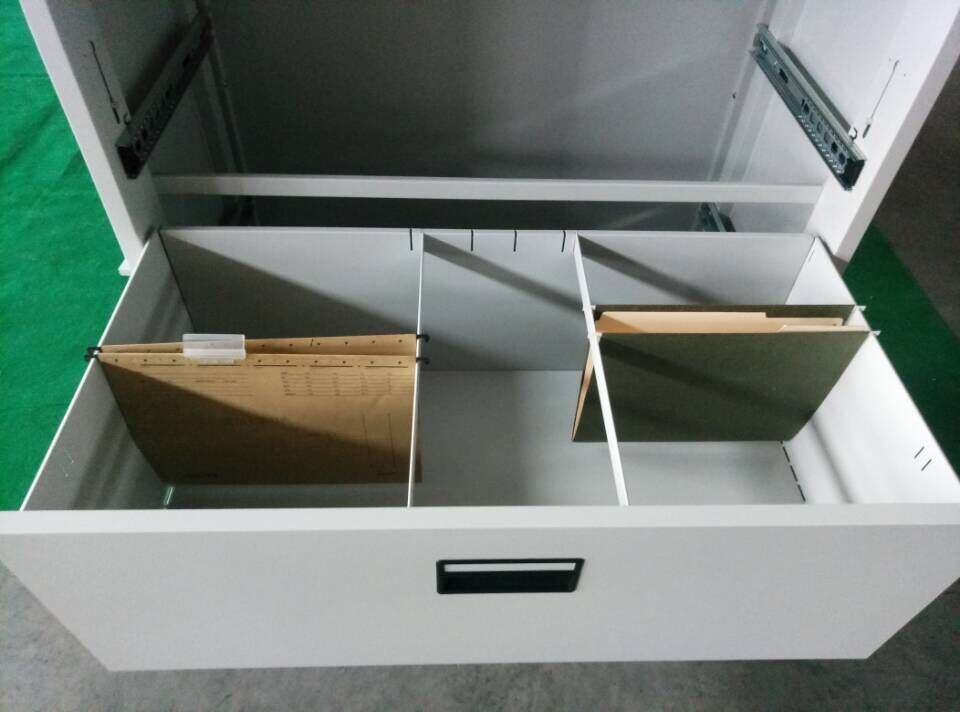 Customized Size 3 Drawer Metal Full-Suspension Lateral Legal or Latter Steel File Cabinet