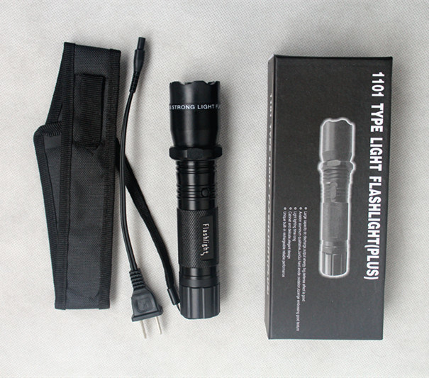 1101 Military Tactical Flashlight Stun Gun