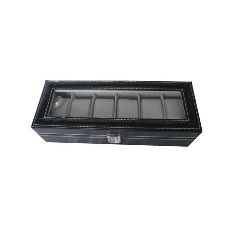 Classic 6 Grid Casket Watch Winder Boxes