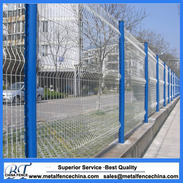 PVC Coated Welded Metal Wire Mesh Fence