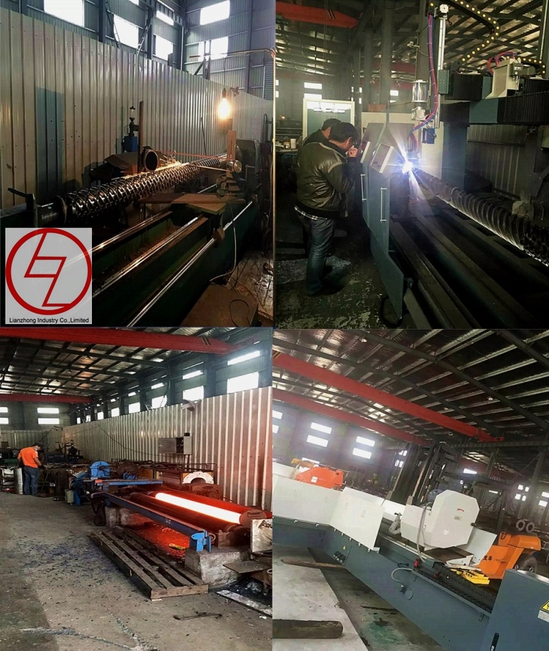 PVC Extrusion Machine Bimetallic Screw Barrel for Extruder