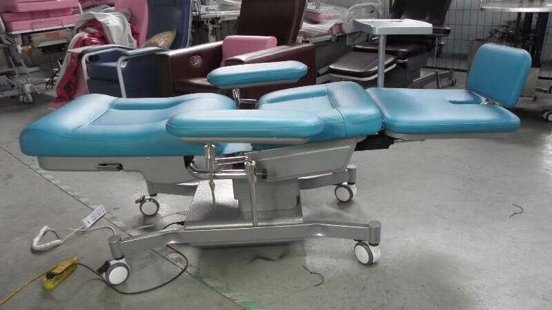 Electric Infusion Chair Blood Donation Chair Reclining Phlebotomy Chair