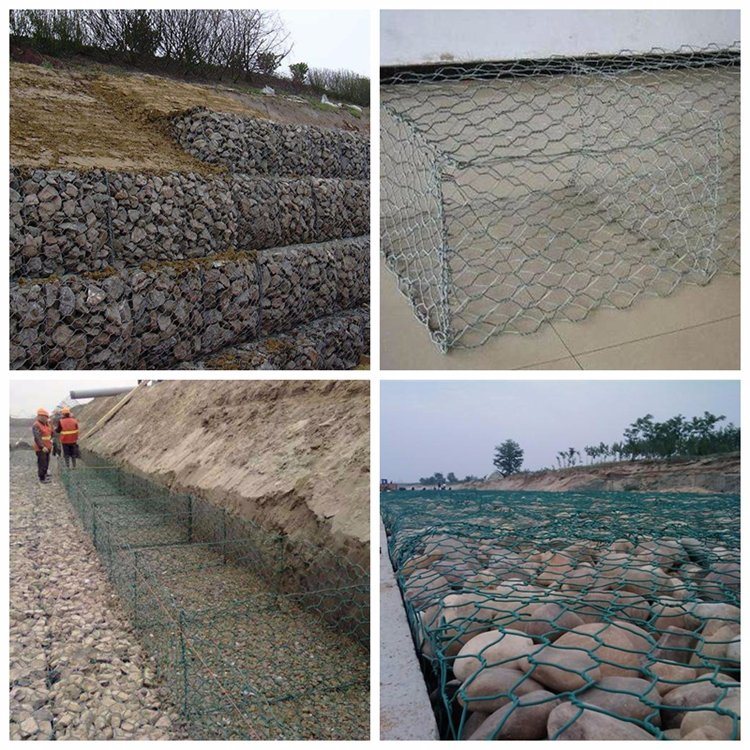 Galvanized Hexagonal Gabion Stone Wire Mesh with (CE and SGS)