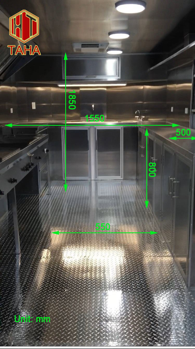 New Designed Multifunctional Street Food Van