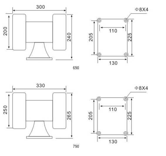 (MS-690) Industrial Double Electric Motor Siren