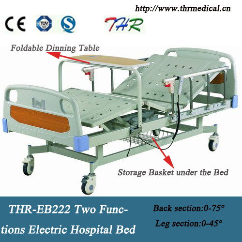 Hospital 2 Function Adjustable Electric Bed (THR-EB222)