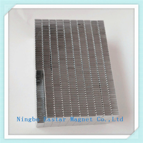 Customized N35 Block Neodymium Magnet with Zinc Plating