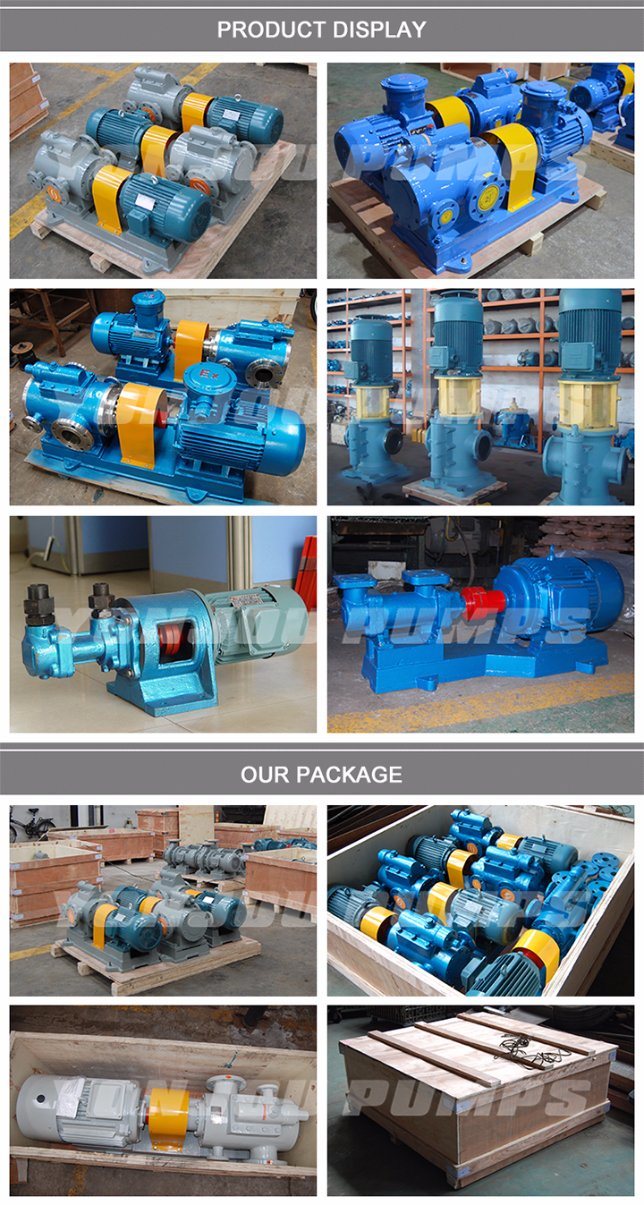 Three Screw Pump, Concrete Screw Pump, Heat-Preserving Bitumen Pump