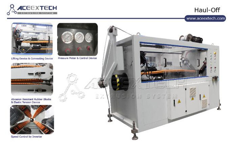 PE Plastic Pipe Line/Plastic HDPE Water/Gas Pipe Extrusion Production Line