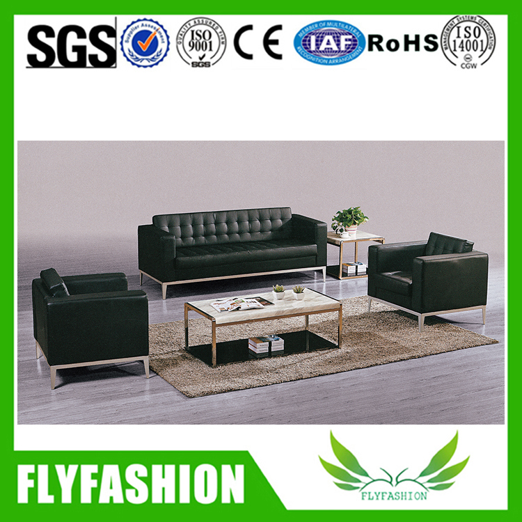 Comfortable Modern Leather Office Sofa (OF-07)