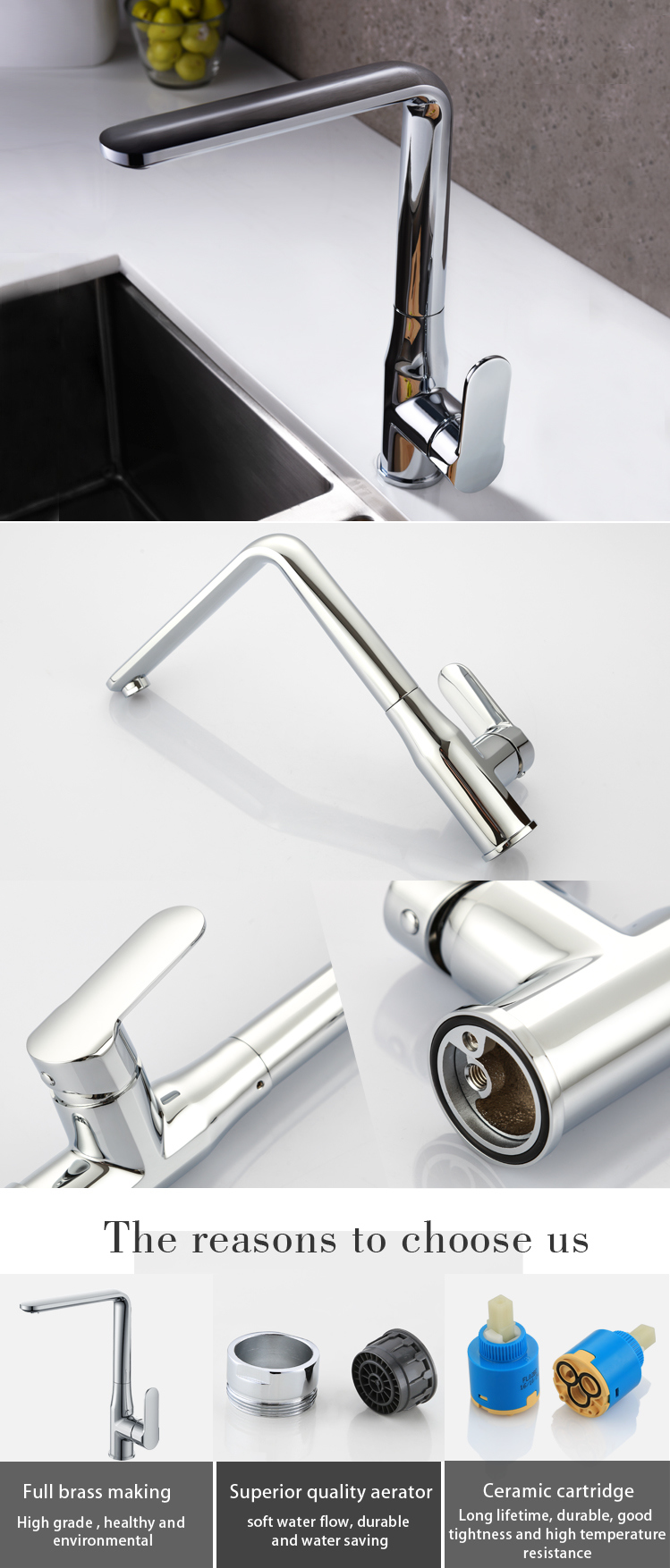 China Supplier Kitchen Faucet From Guangdong Weixiang Sanitary Co., Ltd