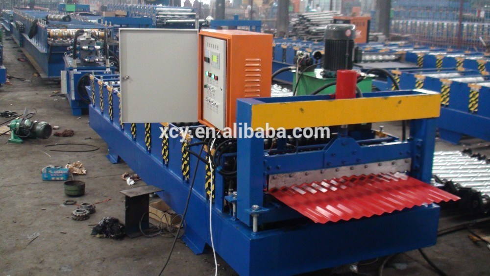 Kxd Roof Sheet Cold Roll Forming Machine