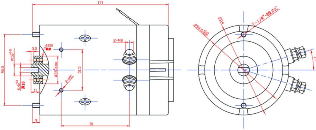 Good Quality 12V Micro Brush Hydraulic DC Motor