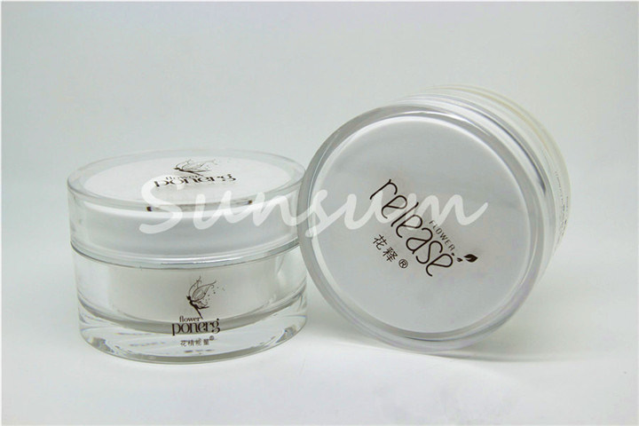 Luxury Cosmetic Plastic Acrylic Jar