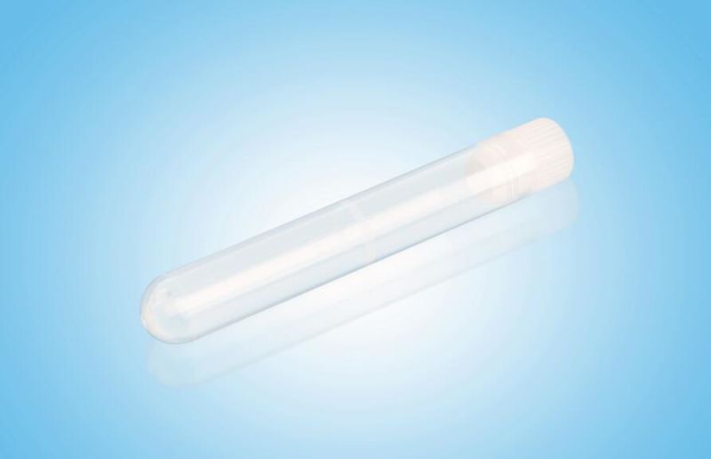 High Quality Round Bottom 12ml Test Tube with Rubber