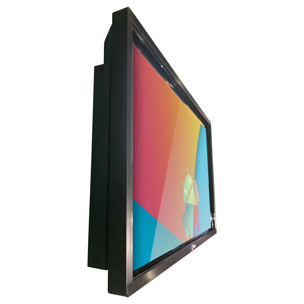 65 Inch 1080P Wall Mounting LED TV Screen Open Frame External Push Button Indoor Advertising LCD Digital Display Signage
