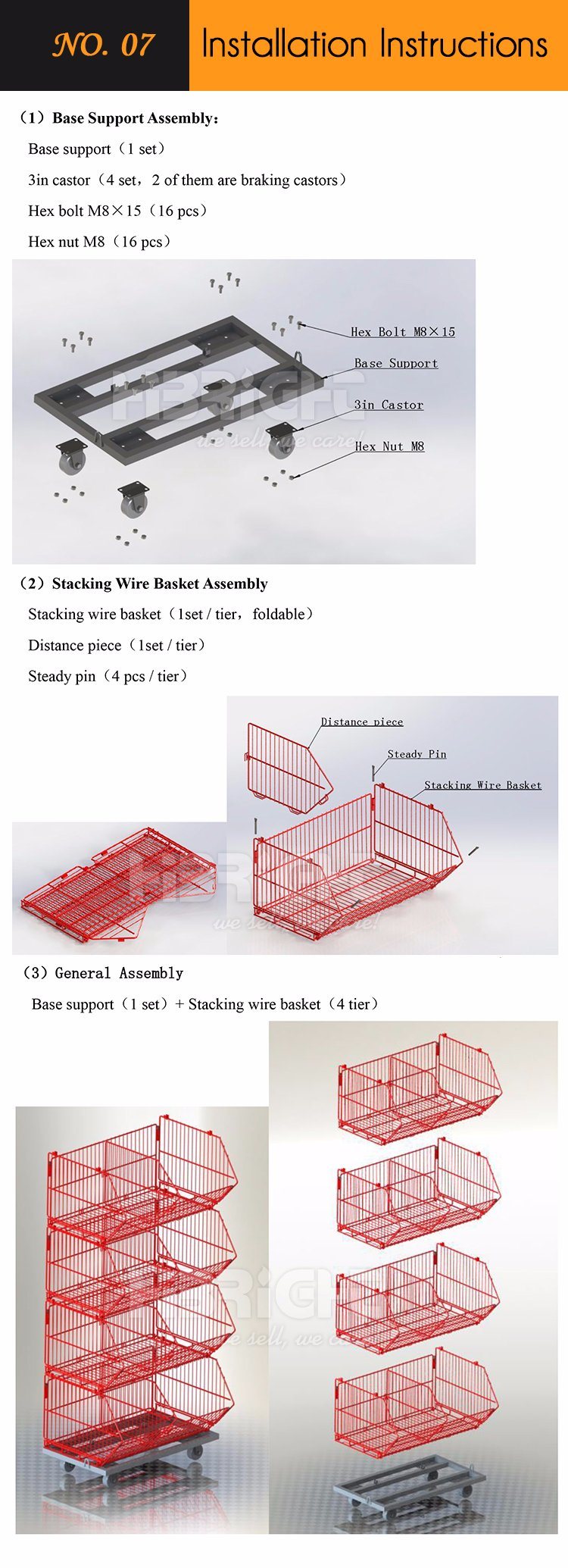 Retail Store Promotion Wire Storage Cage