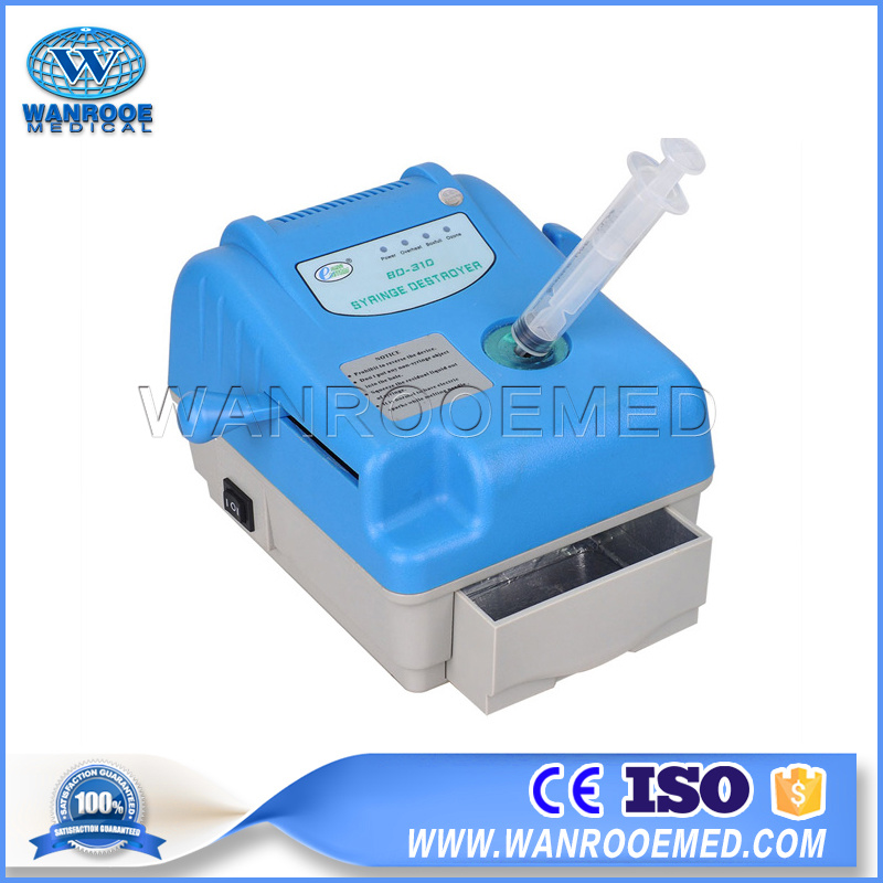 Bsd-310 Medical Disposable Syringe Destroyer Injection Needle Burner Price