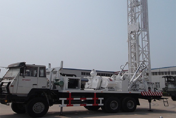 African Hot Water Well Truck Mounted Drilling Rig for Sale (HFT600ST)