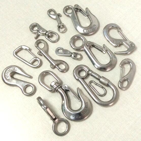 Stainless Steel Delta Link Welded Ring