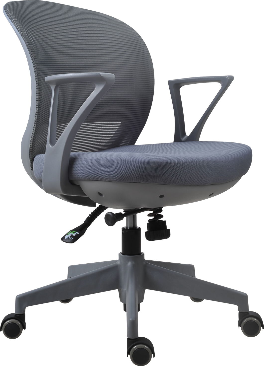 Office Furniture MID Back Swivel Ergonomic Computer Desk Mesh Chair (LSM-M205GY)