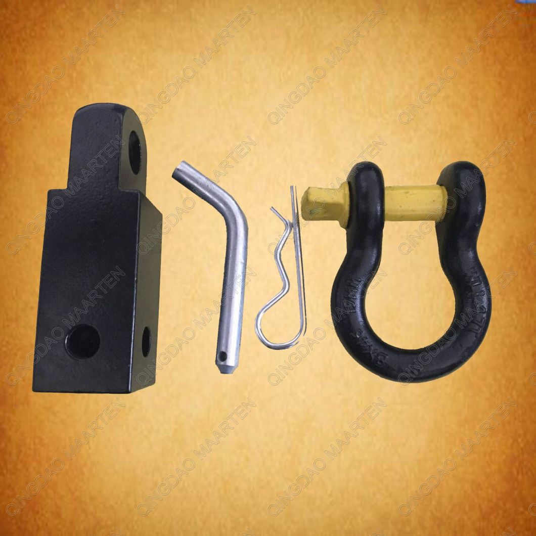 Forged off Road Tow Hitch Receiver with D Shackle
