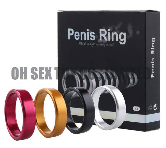 Aluminium Alloy Male Cock Ring 3 Pack Wholesale