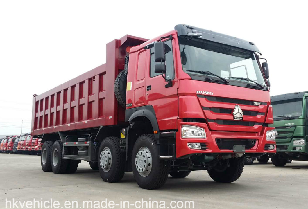 Sinotruk HOWO 40ton 8*4 Euro3 380HP Right-Hand Drive Dump Truck