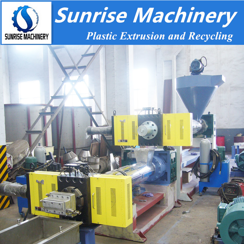 100-800kg/H Water Ring Type PP PE LDPE LLDPE Plastic Pelletizing Recycle Machine