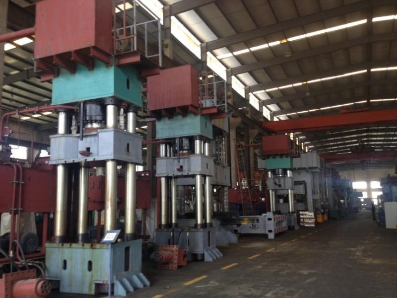 LPG Cylinder Deep Drawing 4 Column Hydraulic Press Machine