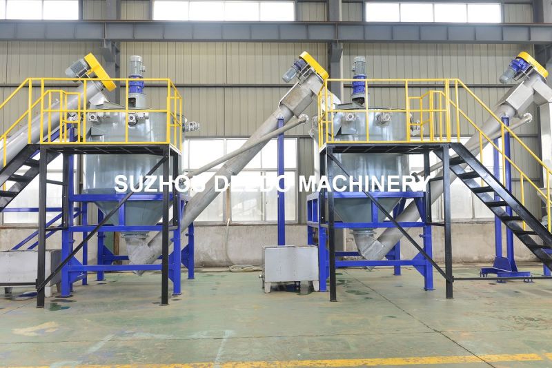 Pet Plastic Bottle Crushing Washing Drying Recycling Machine