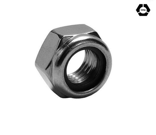 DIN985 Hex Nylon Lock Nuts with Zinc Plated