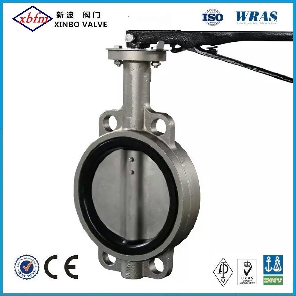 Wafer Type Centreline Butterfly Valve (with Pin)