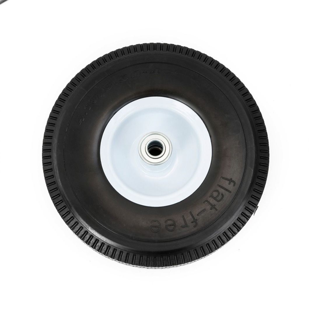 Flat Free Light Weight PU Rubber Wheel