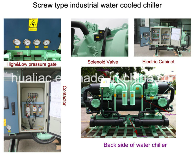 Ce Screw Type Water Cooled Water Chiller for Air Conditioning Use