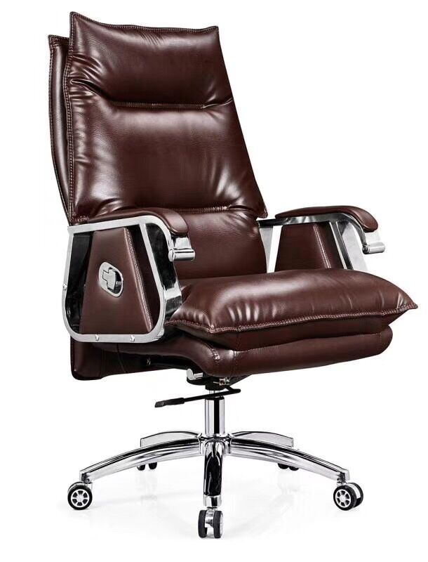 Hot Sale Wooden Office Luxury Real Genuine Leather King CEO Boss Chair (SZ-OCE170)