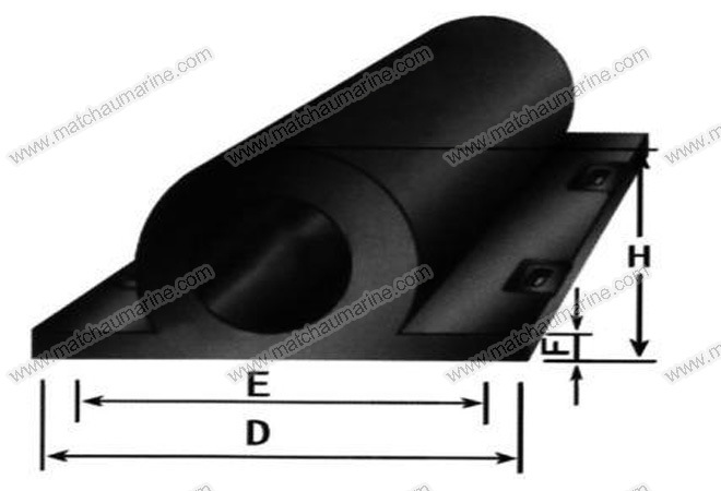 Marine Offshore Dock Square Rubber Fender