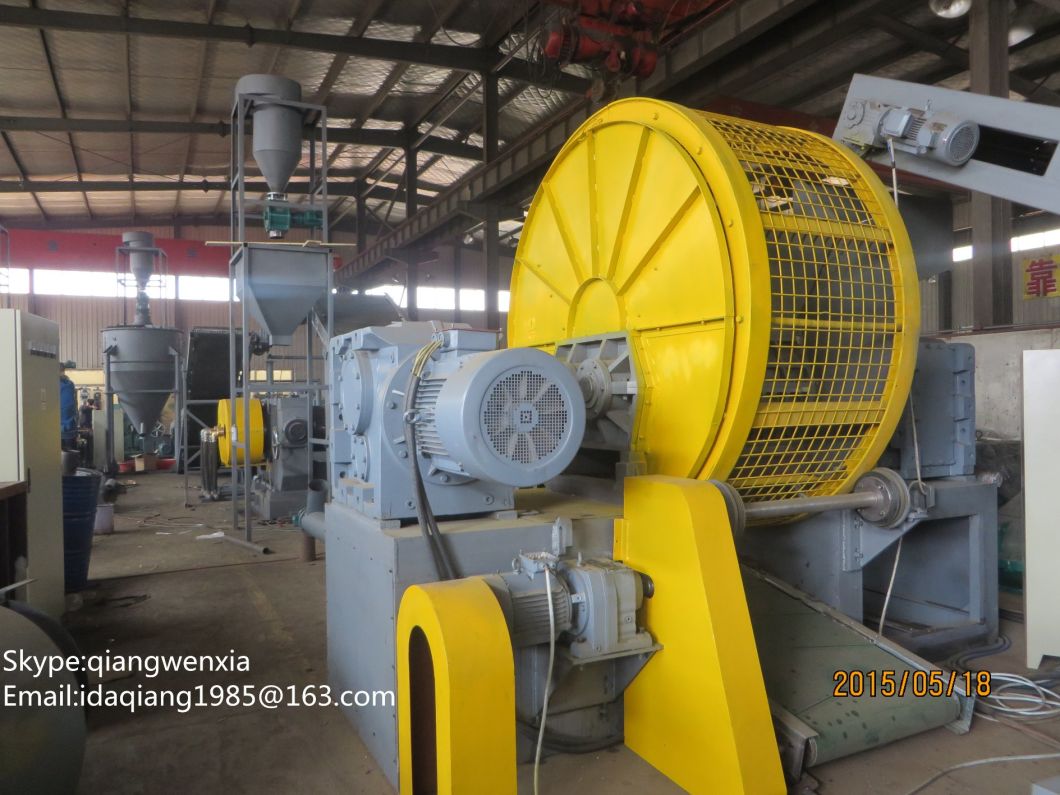 Bus Tires Recycling Machine to Pulling The Ring Wire /Rubber Crusher Machine