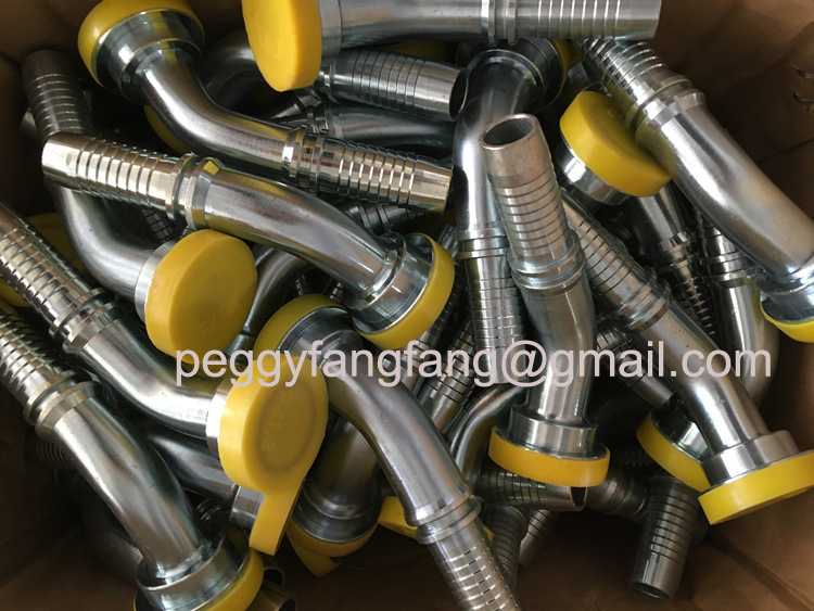 Stainless Steel Split Flange Clamp Thread Hydraulic Hose Banjo Fitting with High Pressure