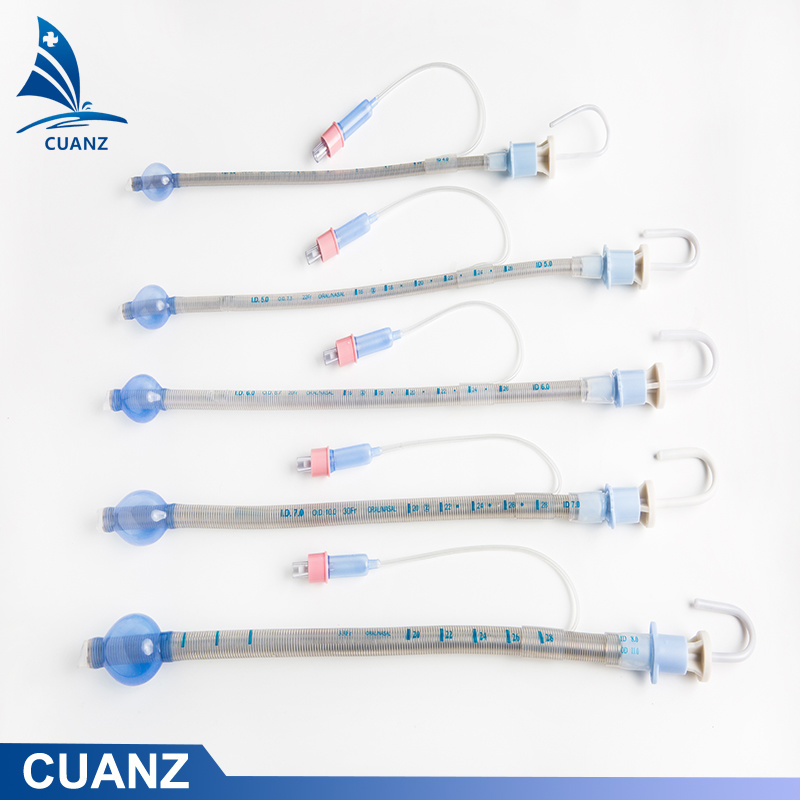 Disposable Medical Silicone Endotracheal Tube Manufacturer with Ce ISO