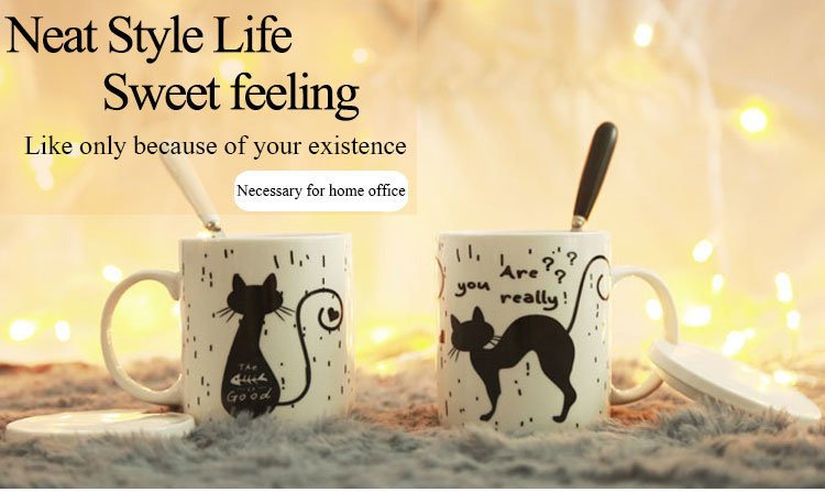 New Arrival Cat Design Ceramic Coffee Mug Tea Cup