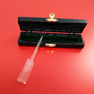 Two Sides Clear Optical Quartz Cell Cuvette with Seal Tube