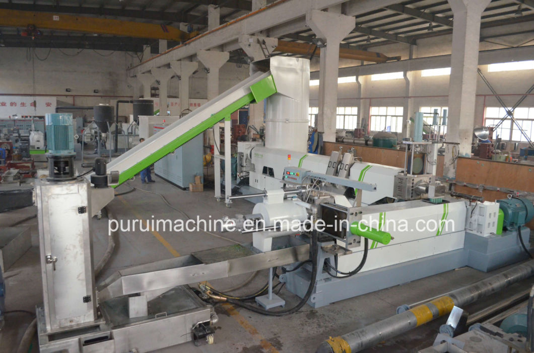 PP PE Film Two Stage Plastic Recycling Machine