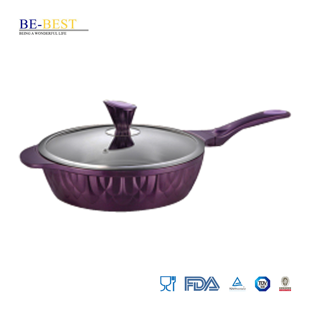 Die-Casting Aluminum Cookware Deep Non-Stick Frypan