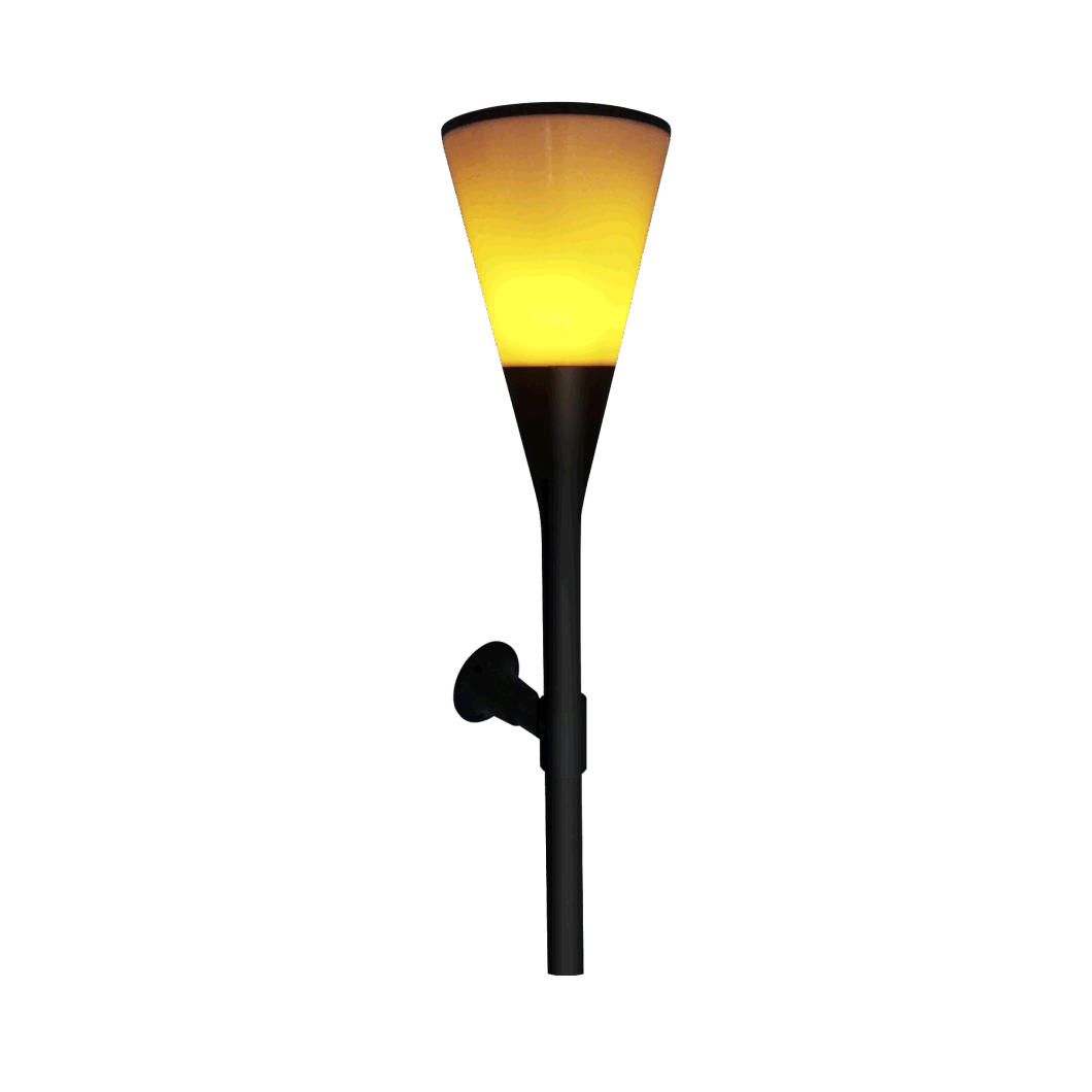 Factory Original Solar Fire Cup Flame Balze Lawn Wall Decoration Lantern Lamp Light