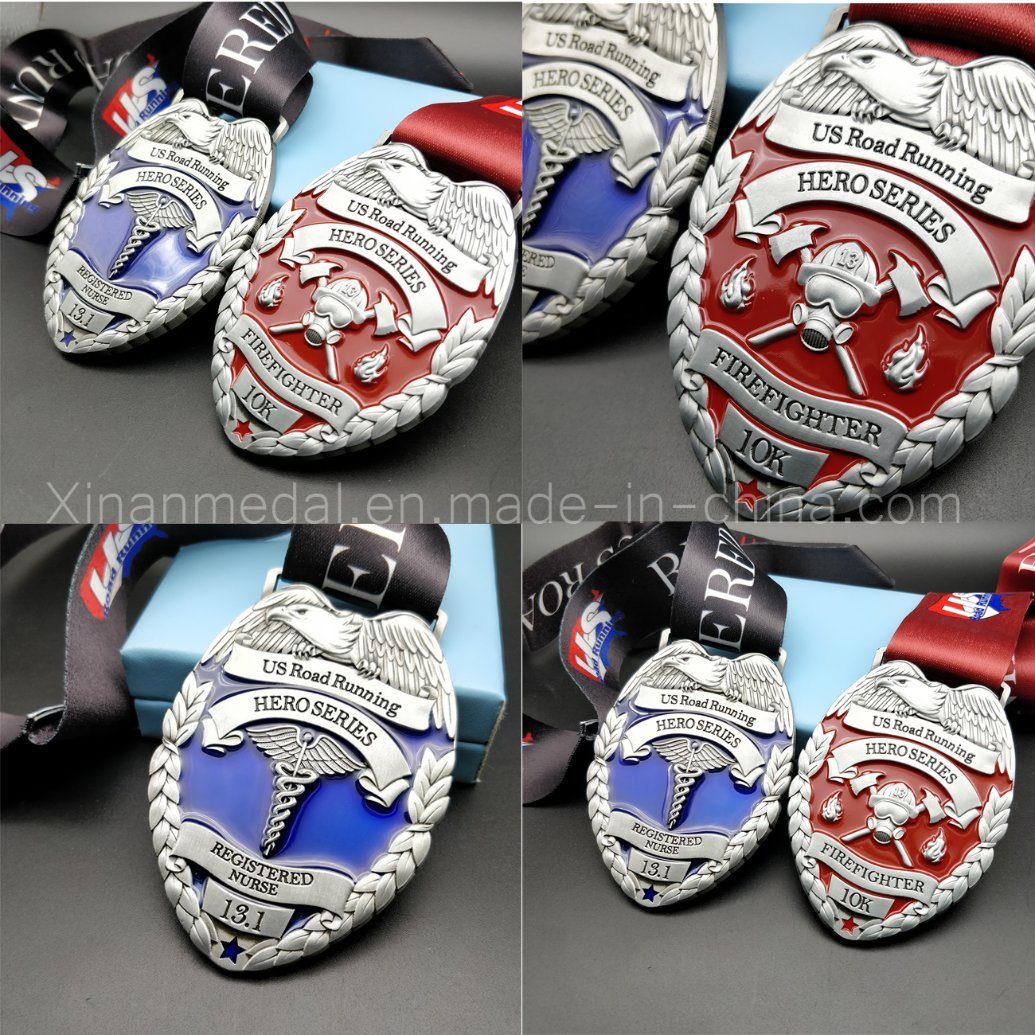 Zinc Alloy Metal Sports Medal Commemorative Medal Produced by China Medal Factory