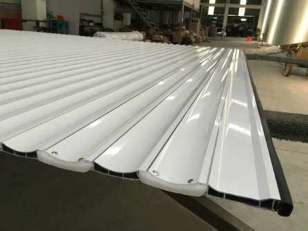 Aluminum Double Layer Extruded Rolling Shutter