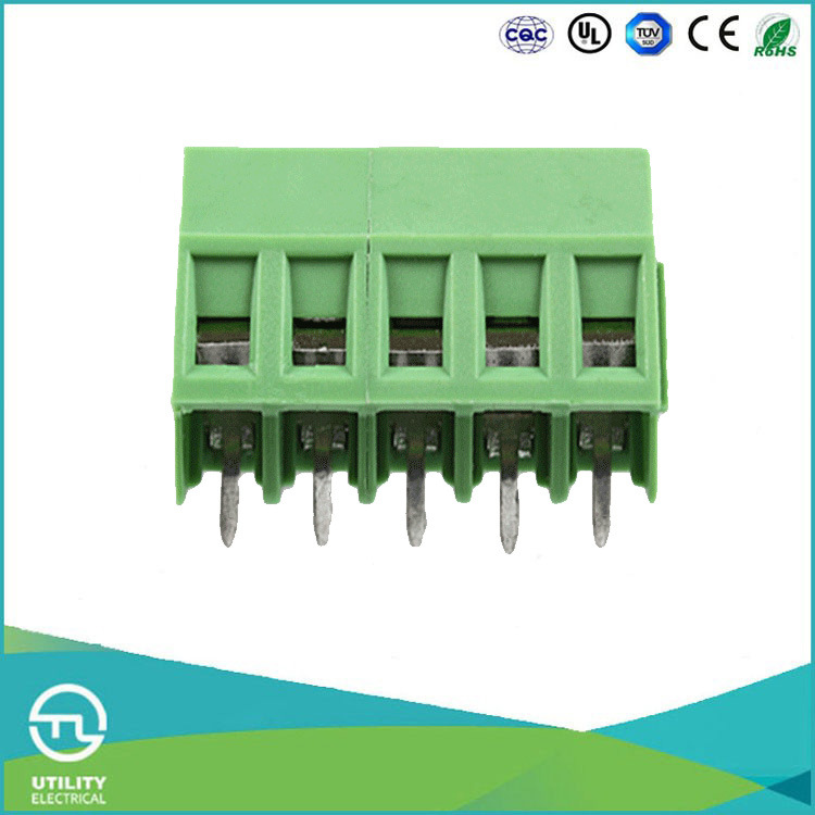 PCB Screw Terminal Blocks Mu1.5as5.0 (5.08) Brass Contact