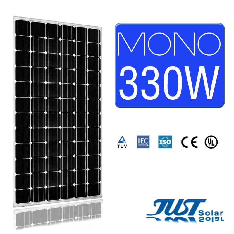 330W Mono Solar Cell for Solar Power Station